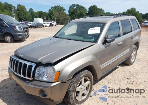 2005 Jeep Grand Cherokee Limited из США, поврежденный, VIN 1J4HR58275C703705
